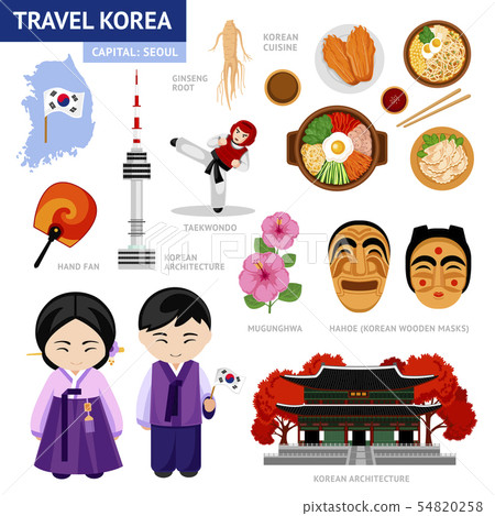 Travel to Korea. 54820258