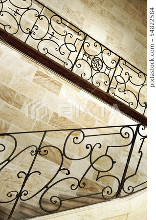 Stylish stair railing Stylish stair railing 54822584