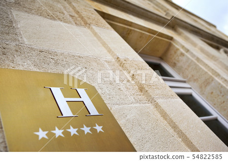 Close up of a five stars hotel Close up of a five stars hotel 54822585