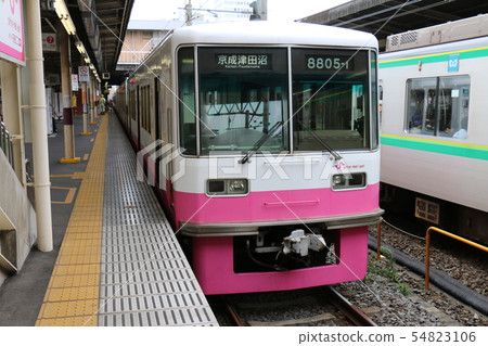 千葉縣松戶市松戶松戶站 新京成電鐵8800型 千葉縣松戶市松戶松戶站 新京成電鐵8800型 54823106
