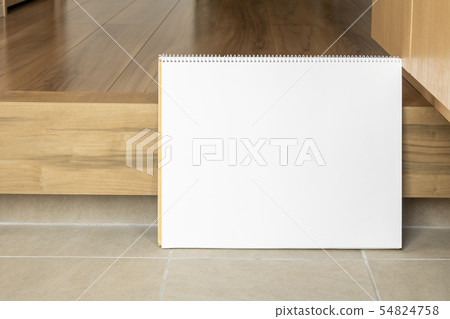 Sketchbook placed at the entrance 54824758