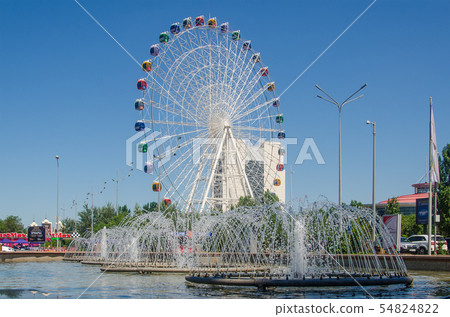 The largest Ferris wheel in Kazakhstan The largest Ferris wheel in Kazakhstan 54824822