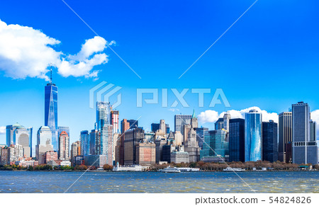 The skyscraper of New York Manhattan The skyscraper of New York Manhattan 54824826