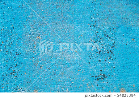 Texture of the blue painted wall Texture of the blue painted wall 54825394