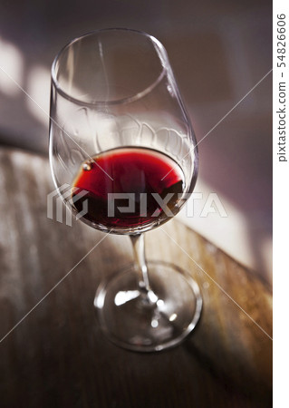 Red win in a crystal glass Red win in a crystal glass 54826606