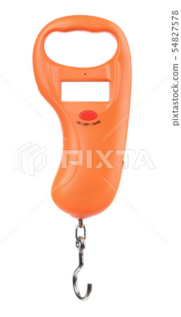 Front view of digital hanging hook scale 54827578