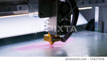 3D printing technology concept 3D printing technology concept 54827646