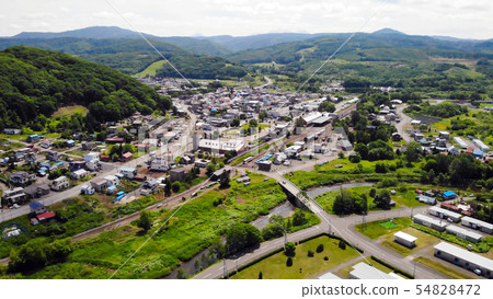 鳥瞰北海道Rikubetsu Rikubetsu鐵路Furusato銀河線 鳥瞰北海道Rikubetsu Rikubetsu鐵路Furusato銀河線 54828472
