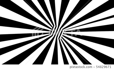Black and white stripes. Computer generated abstract background, 3D render Black and white stripes. Computer generated abstract background, 3D render 54829671