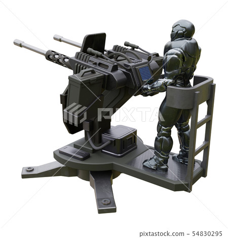 Space Marine with Anti-Aircraft Cannon Space Marine with Anti-Aircraft Cannon 54830295