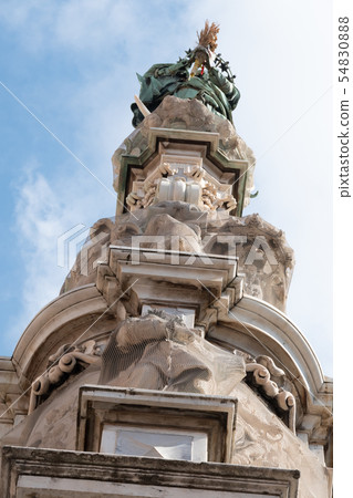 Details in Piazza del Gesu, Naples Details in Piazza del Gesu, Naples 54830888