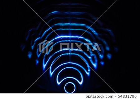 Sound waves in the dark Sound waves in the dark 54831796