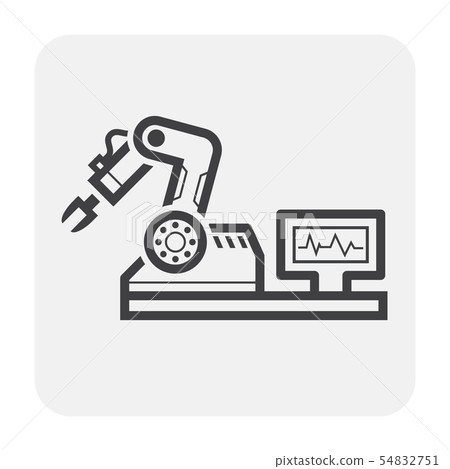 manufacture robot icon 54832751