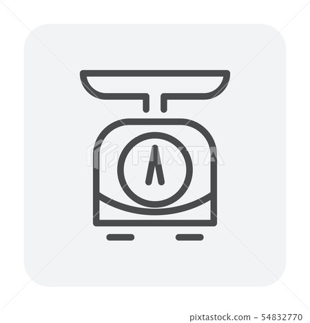 weight scale icon weight scale icon 54832770