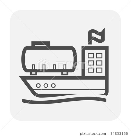 gas shipping icon 54833166