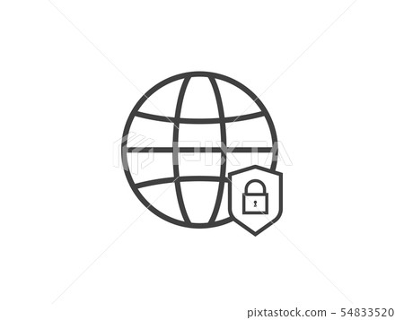 Privacy Data protection and Internet VPN shield Privacy Data protection and Internet VPN shield 54833520