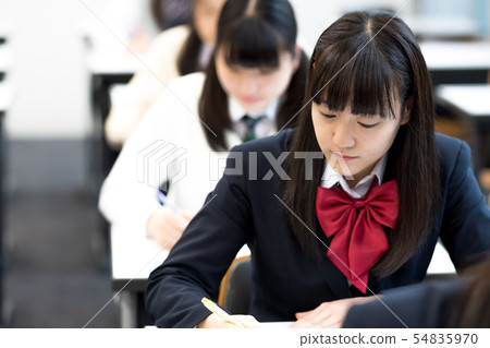 High school students, exams, exams 54835970