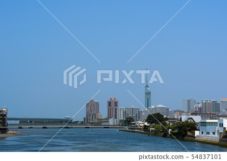 福岡市的風景 福岡市的風景 54837101