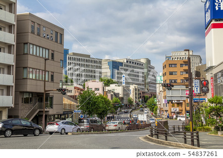 Aichi Prefecture Nagoya city scenery Yagoto intersection Aichi Prefecture Nagoya city scenery Yagoto intersection 54837261