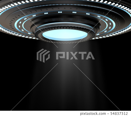ufo or alien spaceship 54837312