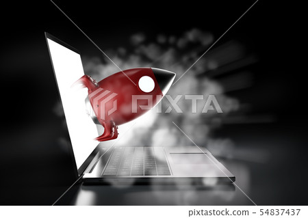 Fast speed technology concept Fast speed technology concept 54837437