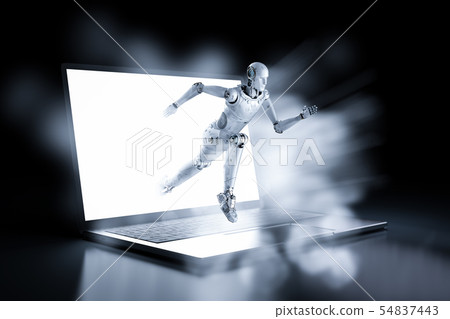 Fast speed technology concept Fast speed technology concept 54837443