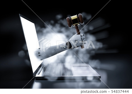 Cyber law concept Cyber law concept 54837444