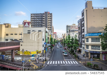 愛知縣名古屋市風景大須 54837545