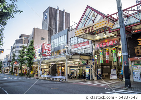 愛知縣名古屋市風景大須 54837548