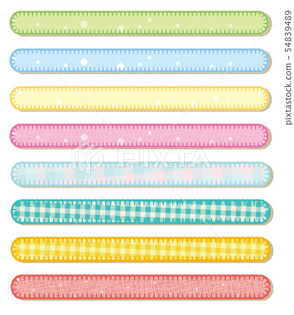 Applique style frame set round length line 54839489