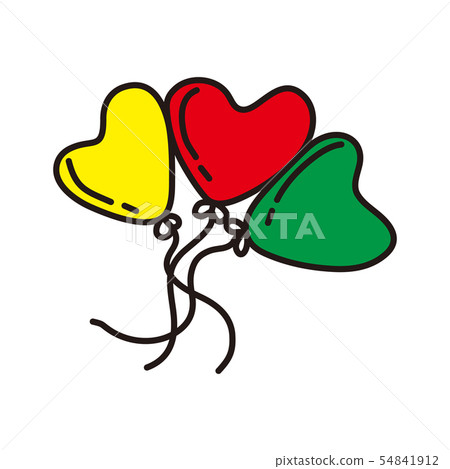 Balloon Birthday Design Template Vector Balloon Birthday Design Template Vector 54841912