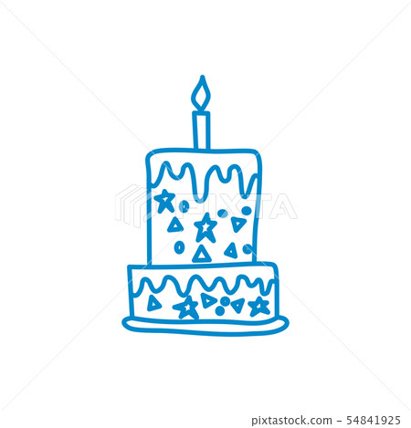 Cake Birthday Design Graphic Template Vector Cake Birthday Design Graphic Template Vector 54841925