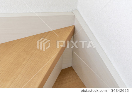 Corner of landing of stairs 54842635