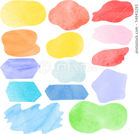 Watercolor style 54843293