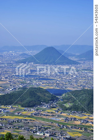 Sanuki Fuji from the Mt. Asayama 54843608