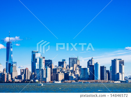 The skyscraper of New York Manhattan The skyscraper of New York Manhattan 54846572