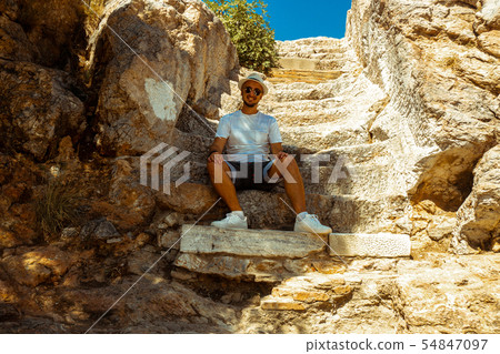 ancient greek ruins ancient greek ruins 54847097