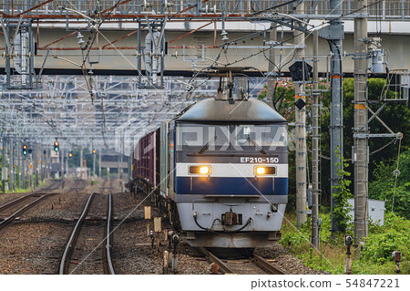 貨運列車運行圖像 貨運列車運行圖像 54847221