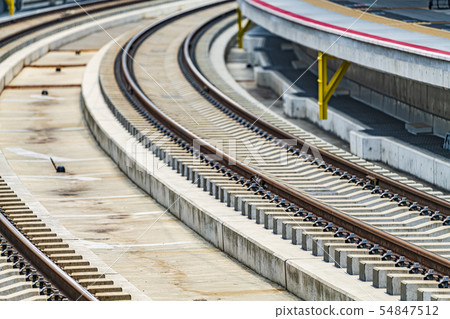 Railway track image Railway track image 54847512