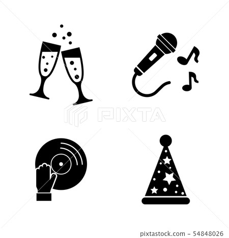 Party. Simple Related Vector Icons Party. Simple Related Vector Icons 54848026
