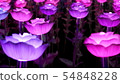 Decoration of Colorful Flower Lights 54848228