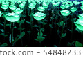 Decoration of Colorful Flower Lights 54848233