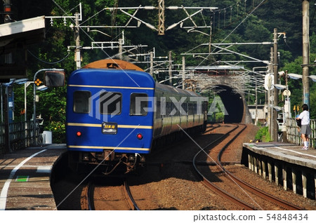 北陸幹線，限時快速日本海經過Minami-Imanada站（EF 81表+ 24系列） 54848434