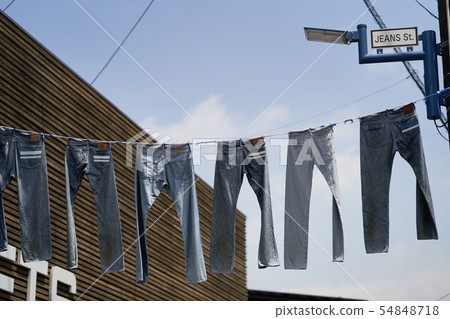 Kojima Jeans Street Okayama Prefecture Jean Nakasu Hanging Kurashiki City Mino Shopping Street Kojima Jeans Street Okayama Prefecture Jean Nakasu Hanging Kurashiki City Mino Shopping Street 54848718