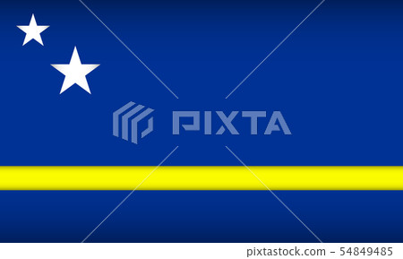 Flag of Curacao. 54849485