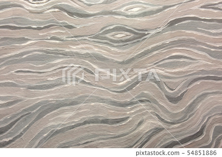 White And Gray Abstract Wave Pattern Oil Paint Stock Illustration