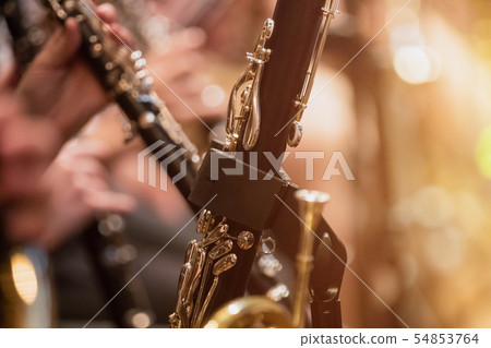 clarinet during a classical concert music 54853764