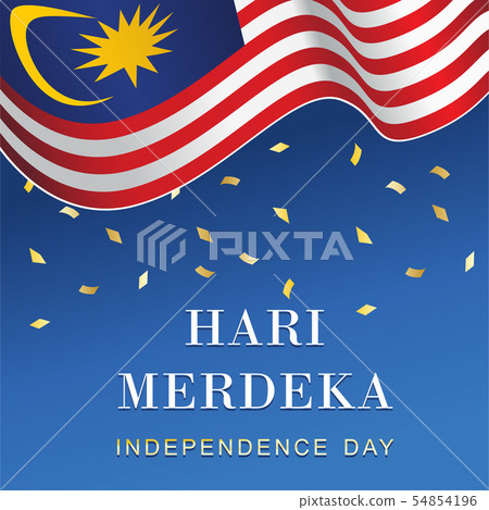 Hari Merdeka, Malaysia Independence day. 54854196