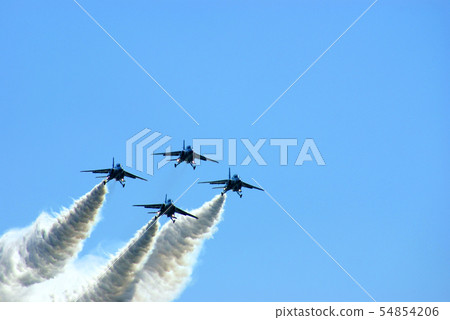 Blue impulse acrobatic flight Blue impulse acrobatic flight 54854206