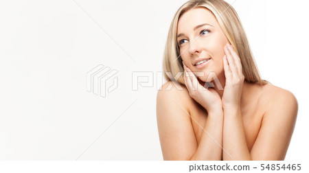 Beauty shot blonde alien female smile pretty pretty Beauty shot blonde alien female smile pretty pretty 54854465